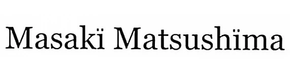 Masaki Matsushima brand logo