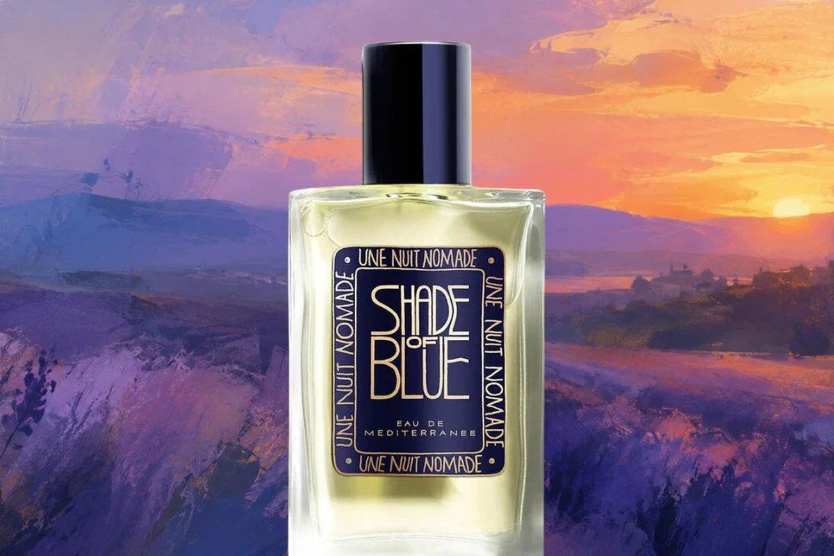 Лаванда в Shade of Blue Une Nuit Nomade уходит в карамель