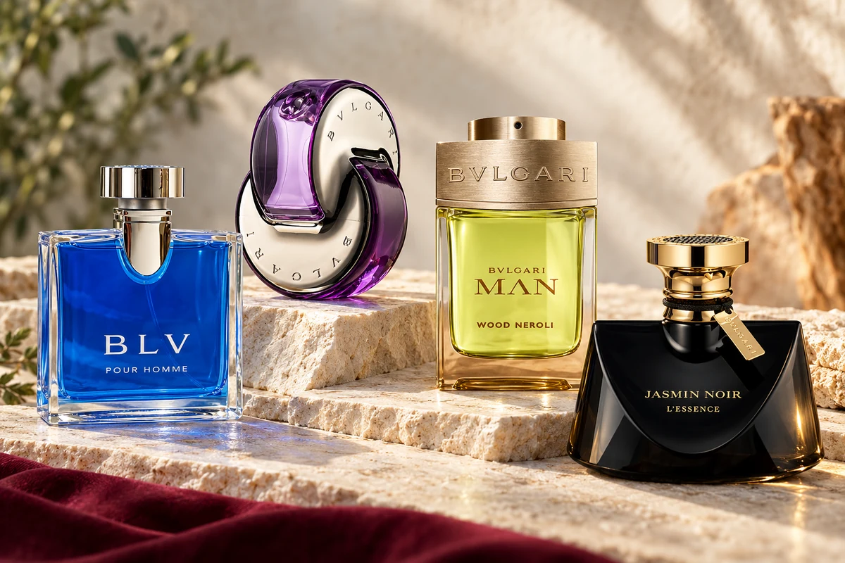 Пять Bvlgari для работы, выходных и вечера — от моря до тёмного жасмина