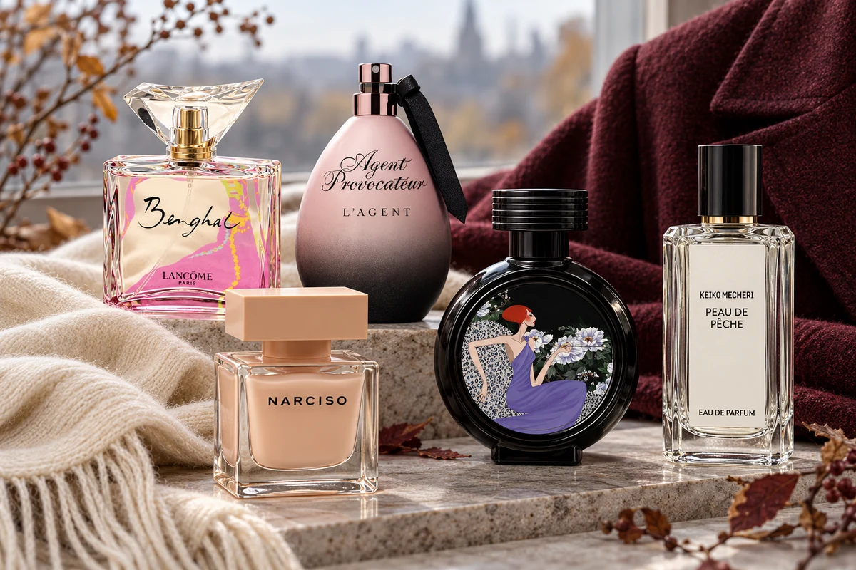 Cashmere, wool and cold air: 10 women’s fragrances for an October wardrobe