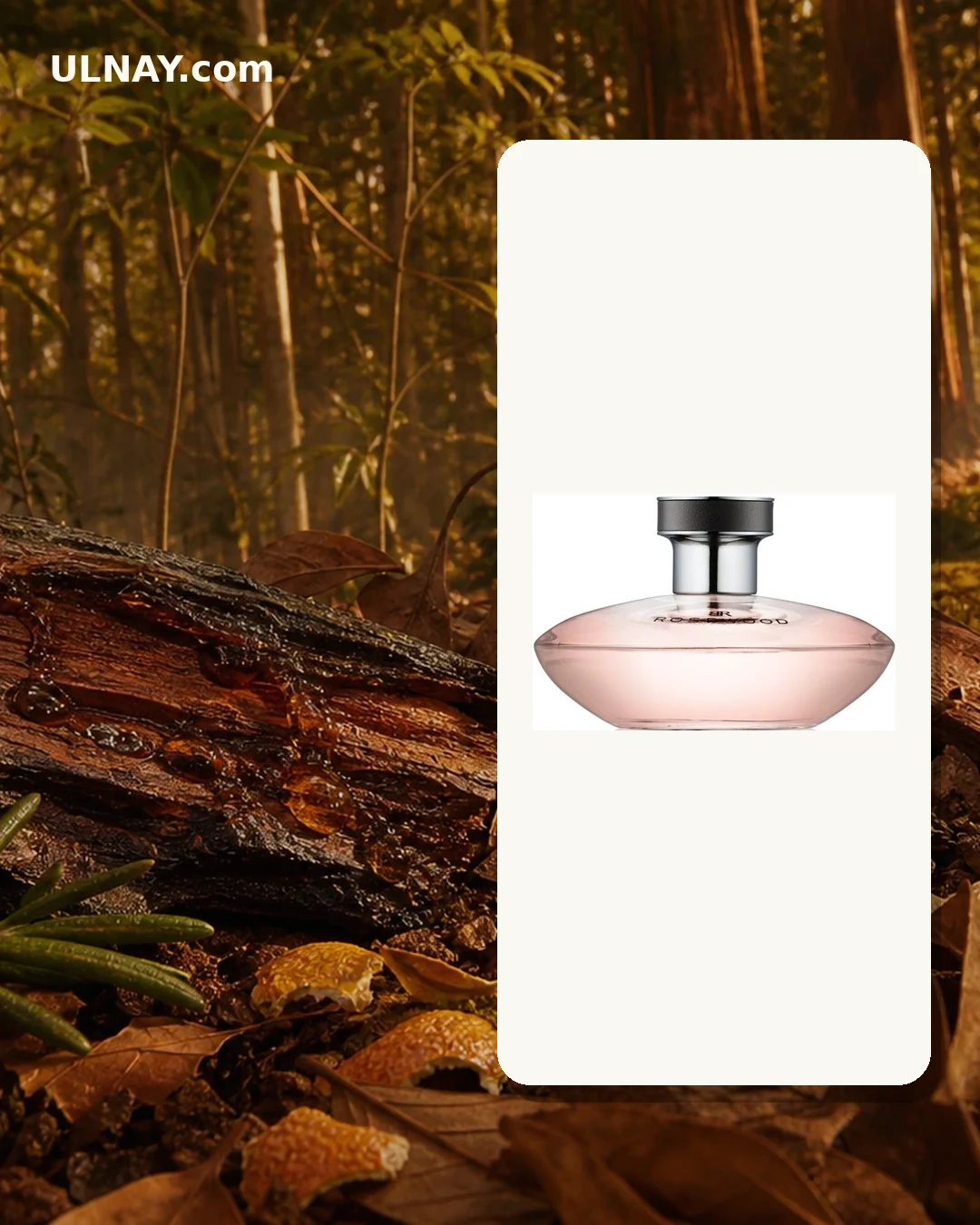 Rosewood — scene and bottle