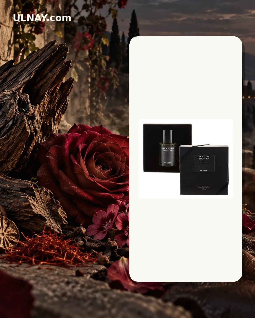 Nerosa — setting and bottle