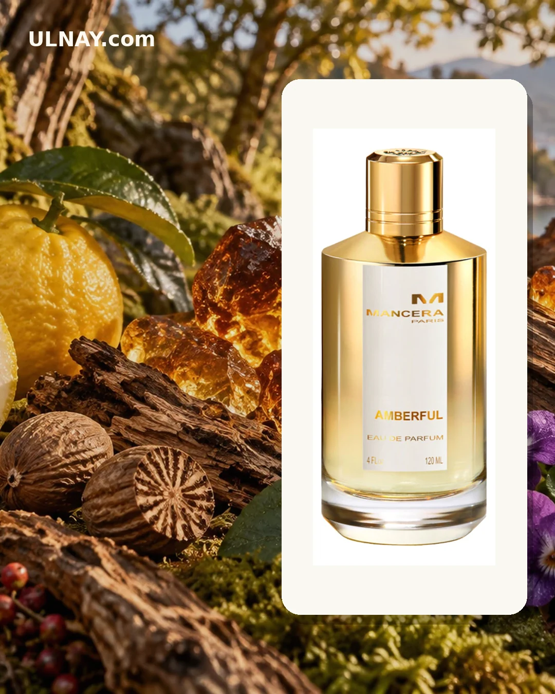 Amberful — setting and bottle