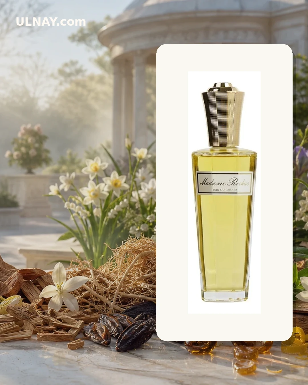 Madame Rochas — composition and bottle