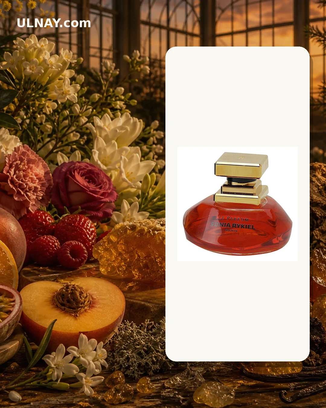 Le Parfum — setting and bottle