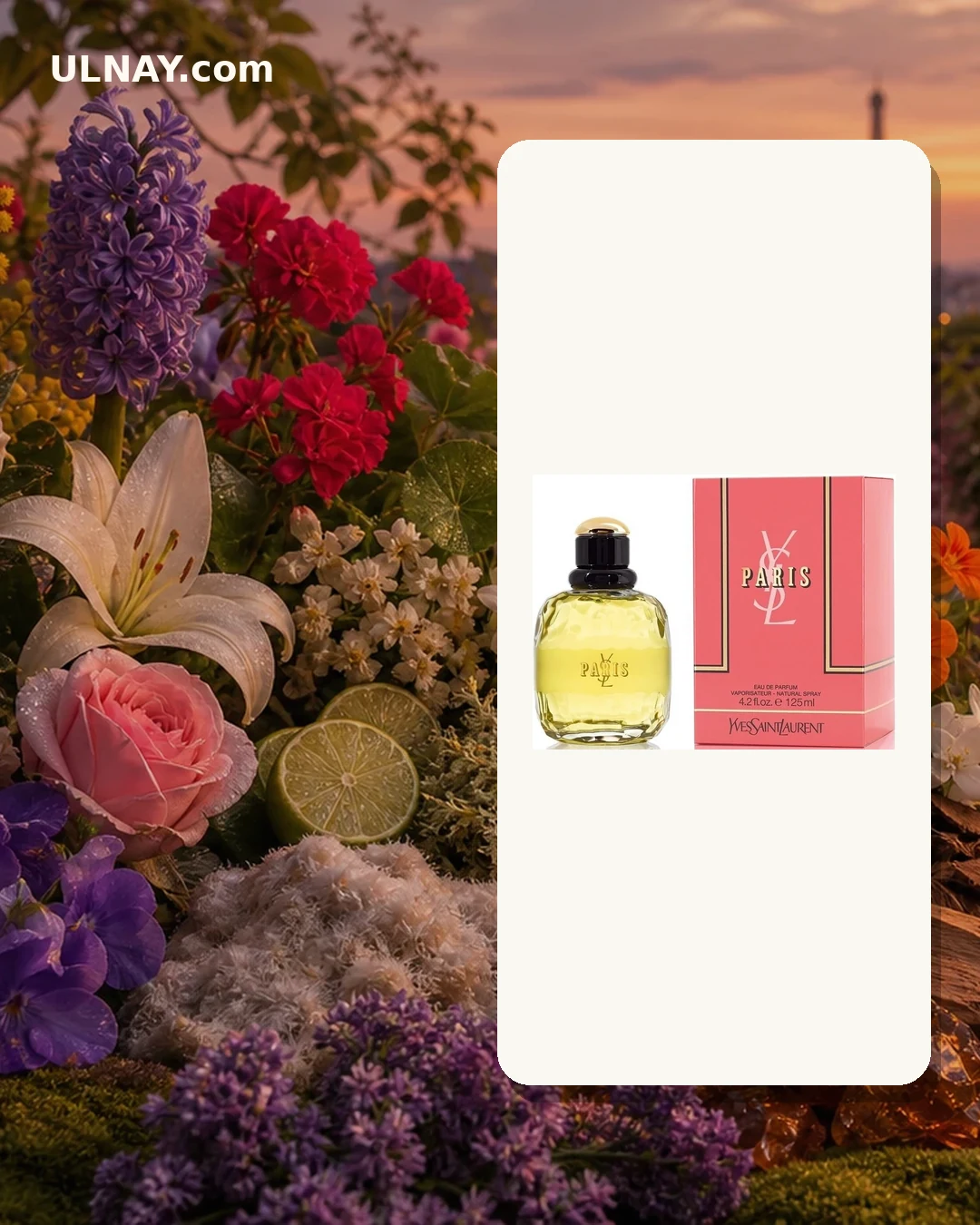 Paris — scene and bottle