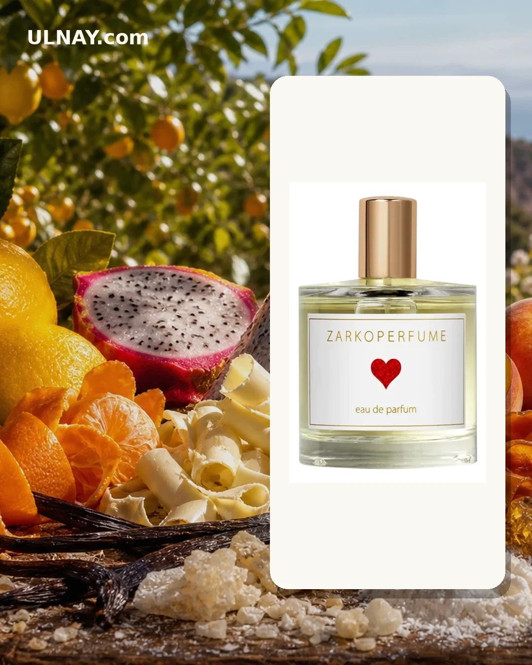 Sending Love — setting and bottle