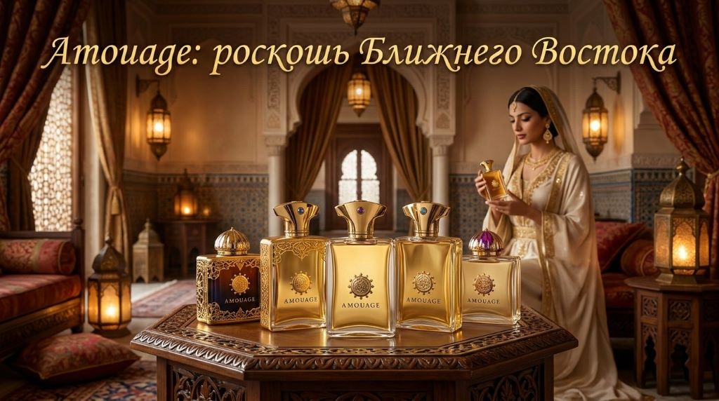 Amouage: роскошь Ближнего Востока.