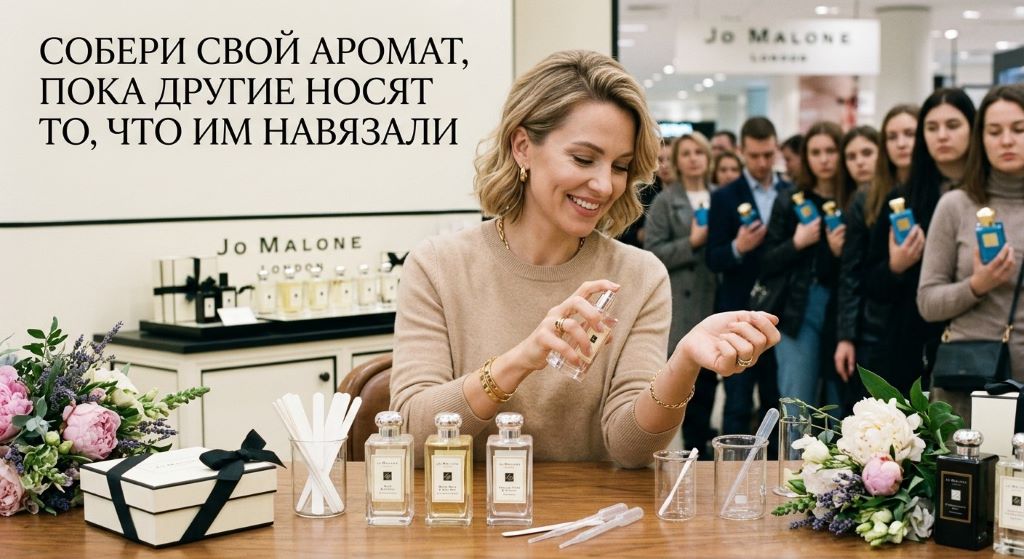 Jo Malone: собери свой аромат, пока другие носят то, что им навязали